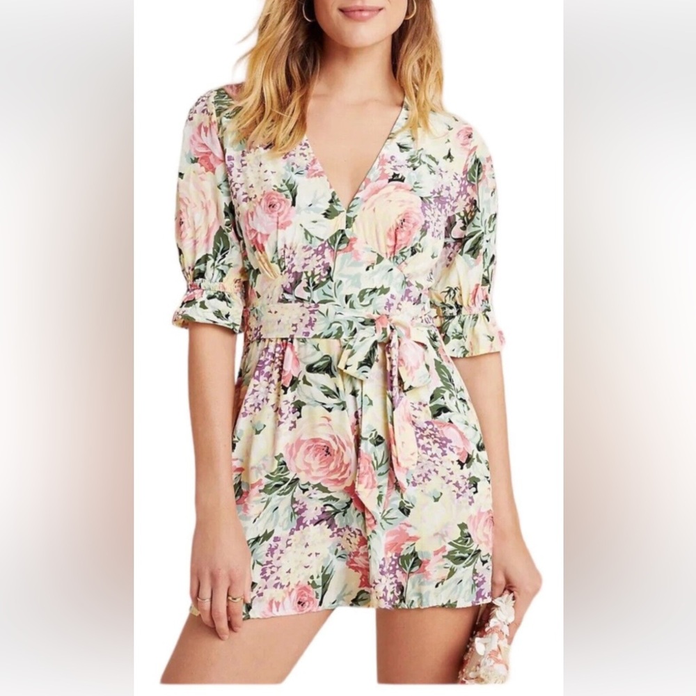 Faithfull the Brand Floral Romper